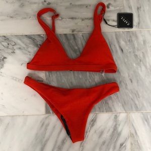 Zaful Orange bikini